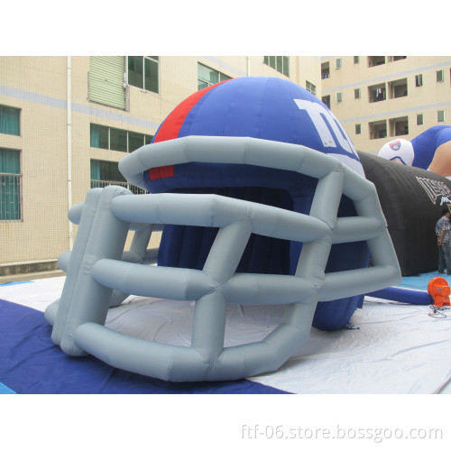2015 new fashioned Inflatable helmet tunnel /inflatable adult tunnel